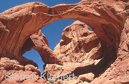 arches np - double arch - utah - national park usa 022