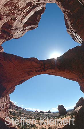 arches np - double arch - utah - national park usa 023