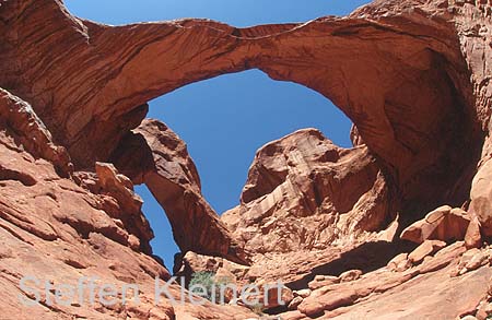 arches np - double arch - utah - national park usa 024