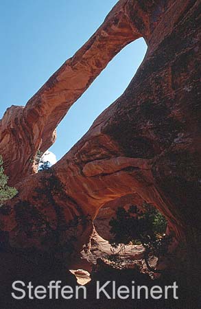 arches np - double o arch - utah - national park usa 067
