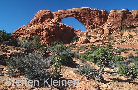 arches np - south window - utah - national park usa 053