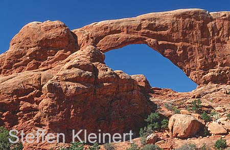 arches np - south window - utah - national park usa 054