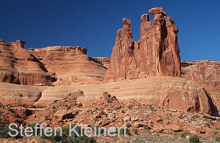 arches np - three gossips - utah - national park usa 005