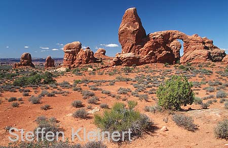 arches np - turret arch - utah - national park usa 057