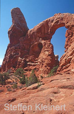 arches np - turret arch - utah - national park usa 060