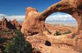 arches np - double o arch - utah 072