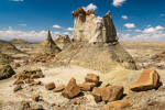 Bisti Badlands Nord, Wilderness, New Mexico, USA 03