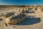 Cracked Eggs, Egg Factory, Bisti Badlands, Wilderness, New Mexico, USA 01