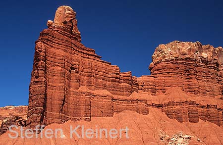 capitol reef np - chimney rock - utah - usa 017