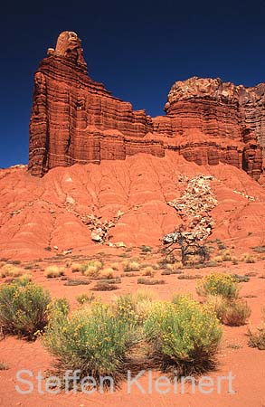 capitol reef np - chimney rock - utah - usa 018