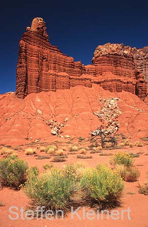 capitol reef np - chimney rock - utah - usa 018