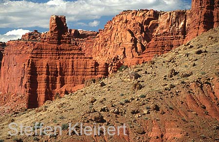 capitol reef np - chimney rock - utah - usa 026