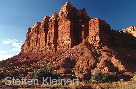 capitol reef np - egyption temple - utah - usa 034