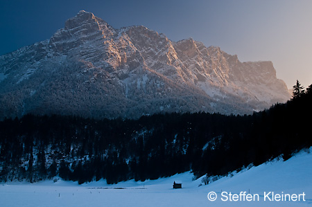 049 Deutschland - Bayern - Alpen - Sonnenuntergang