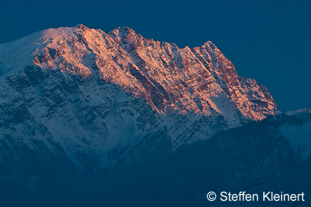 052 Deutschland - Bayern - Alpen - Sonnenuntergang