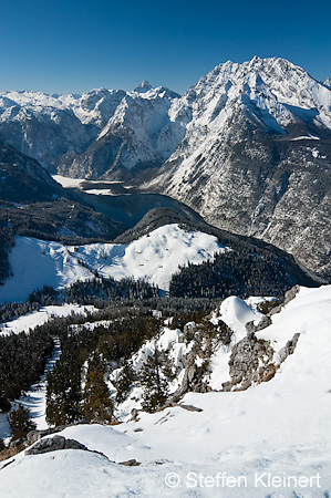 060 Deutschland - Bayern - Watzmann mit Koenigsee