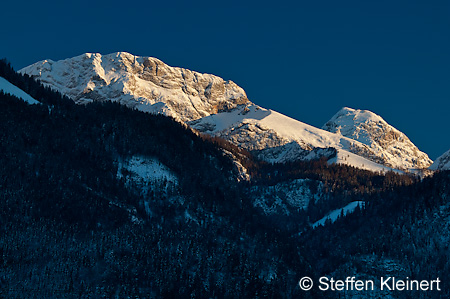 096 Deutschland - Bayern - Alpen - Sonnenuntergang