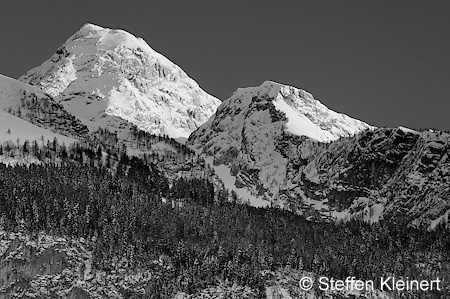 097 Deutschland - Bayern - Alpen - Sonnenuntergang