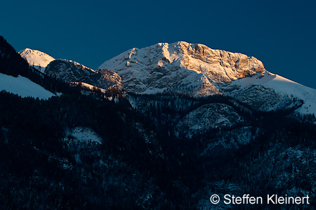 099 Deutschland - Bayern - Alpen - Sonnenuntergang