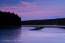 Harz 072 Oderteich, Sonnenuntergang