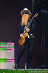 ZZ TOP, Billy Gibbons, Dusty Hill, Frank Beard, 2016 Hamburg, Stadtpark 06