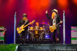 ZZ TOP, Billy Gibbons, Dusty Hill, Frank Beard, 2016 Hamburg, Stadtpark 09