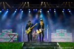 ZZ TOP, Billy Gibbons, Dusty Hill, Frank Beard, 2016 Hamburg, Stadtpark 32