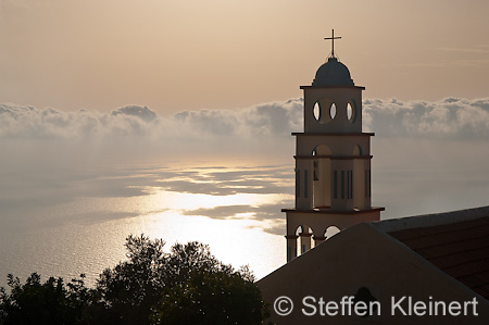 151 Kreta, Keramoti, Wolken ueber dem Mittelmeer