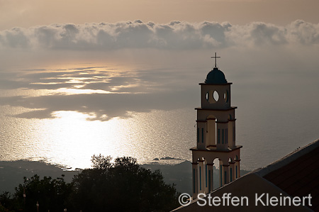 152 Kreta, Keramoti, Wolken ueber dem Mittelmeer