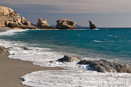 315 Kreta, Triopetra, Strand