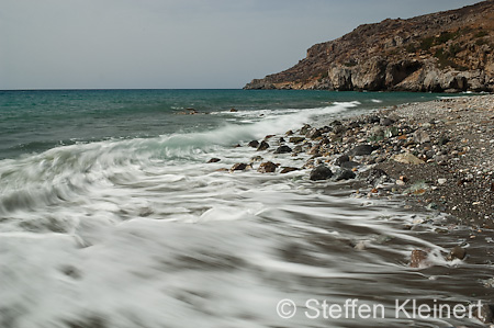 336 Kreta, Preveli, Wellen, Waves