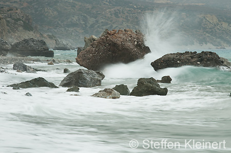 350 Kreta, Preveli, Wellen, Waves