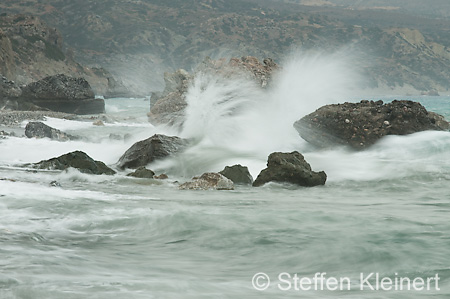 351 Kreta, Preveli, Wellen, Waves