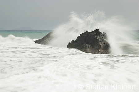 353 Kreta, Preveli, Wellen, Waves