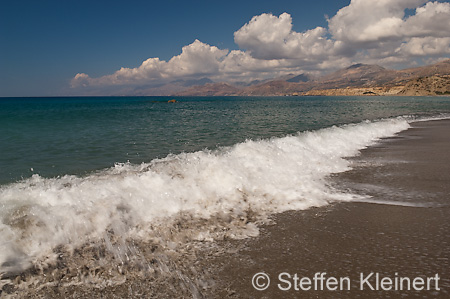 394 Kreta, Agios Pavlos, Traumstrand, Wellen, Waves