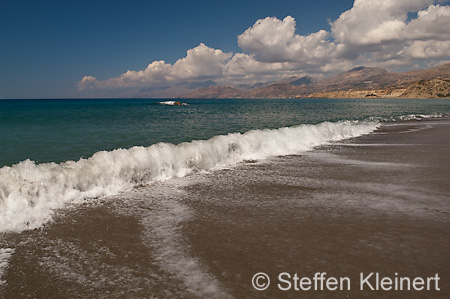 395 Kreta, Agios Pavlos, Traumstrand, Wellen, Waves