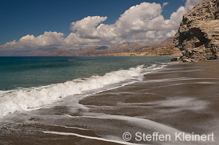 398 Kreta, Agios Pavlos, Traumstrand, Wellen, Waves