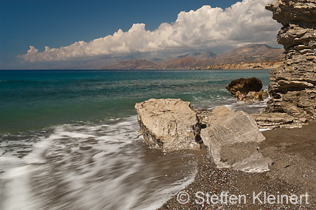 406 Kreta, Agios Pavlos, Traumstrand, Wellen, Waves
