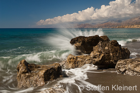 412 Kreta, Agios Pavlos, Traumstrand, Wellen, Waves