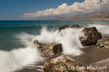 413 Kreta, Agios Pavlos, Traumstrand, Wellen, Waves