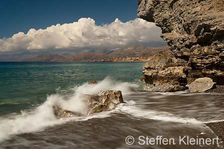 424 Kreta, Agios Pavlos, Traumstrand, Wellen, Waves