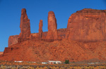 28 Monument Valley, The Three Sisters, Arizona, Utah, USA 08