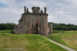 0087 Schottland, Caerlaverock Castle bei Dumfries