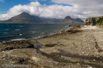 2415 Schottland, Skye, Elgol Strand, Cuillin Berge