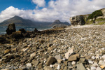 2417 Schottland, Skye, Elgol Strand, Cuillin Berge