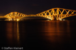 2774 Schottland, Edinburgh, Firth of Forth Bridge, abends