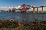 2777 Schottland, Edinburgh, Firth of Forth Bridge, morgens