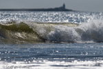 3634 England, Alnmouth Bay Kueste, Wellen