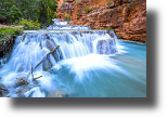 Beaver Falls, Havasupai, Grand Canyon, Arizona, USA