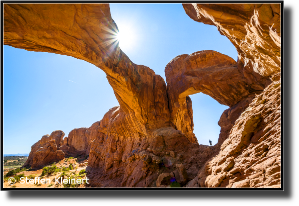 Double Arch, Arches NP, Utah, USA